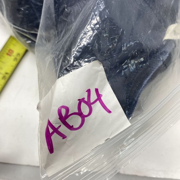 Madewell Blue Velvet Balloon-Sleeve Dress Small - Picture 9 of 9